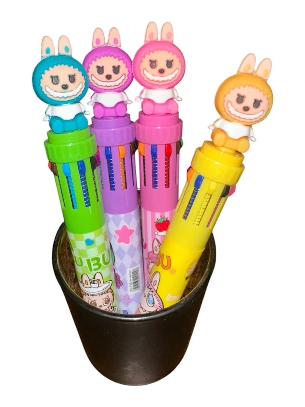 Labubu character inspired  Multi-Color Pens